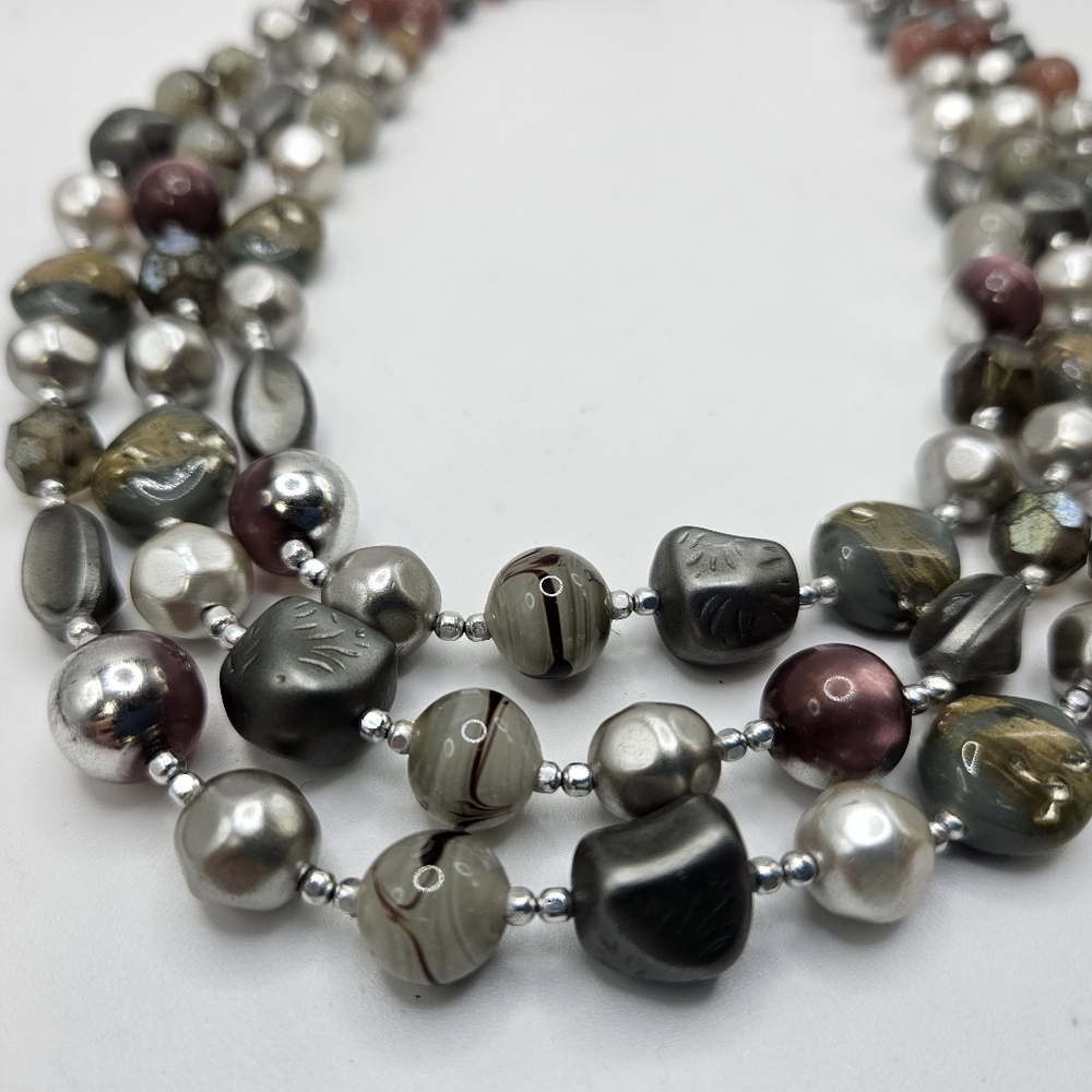 Vintage Mutilayer Beaded Necklace
